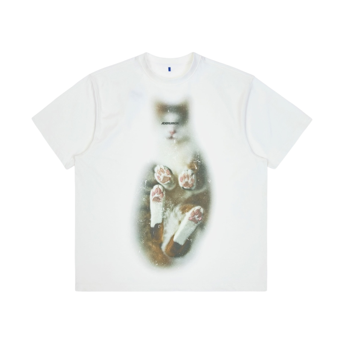 【ADER ERROR】Blue cat t-shirt 03★韓国人気/追跡付 ADER ERROR】Blue cat t-shirt 03☆韓国人気/追跡付