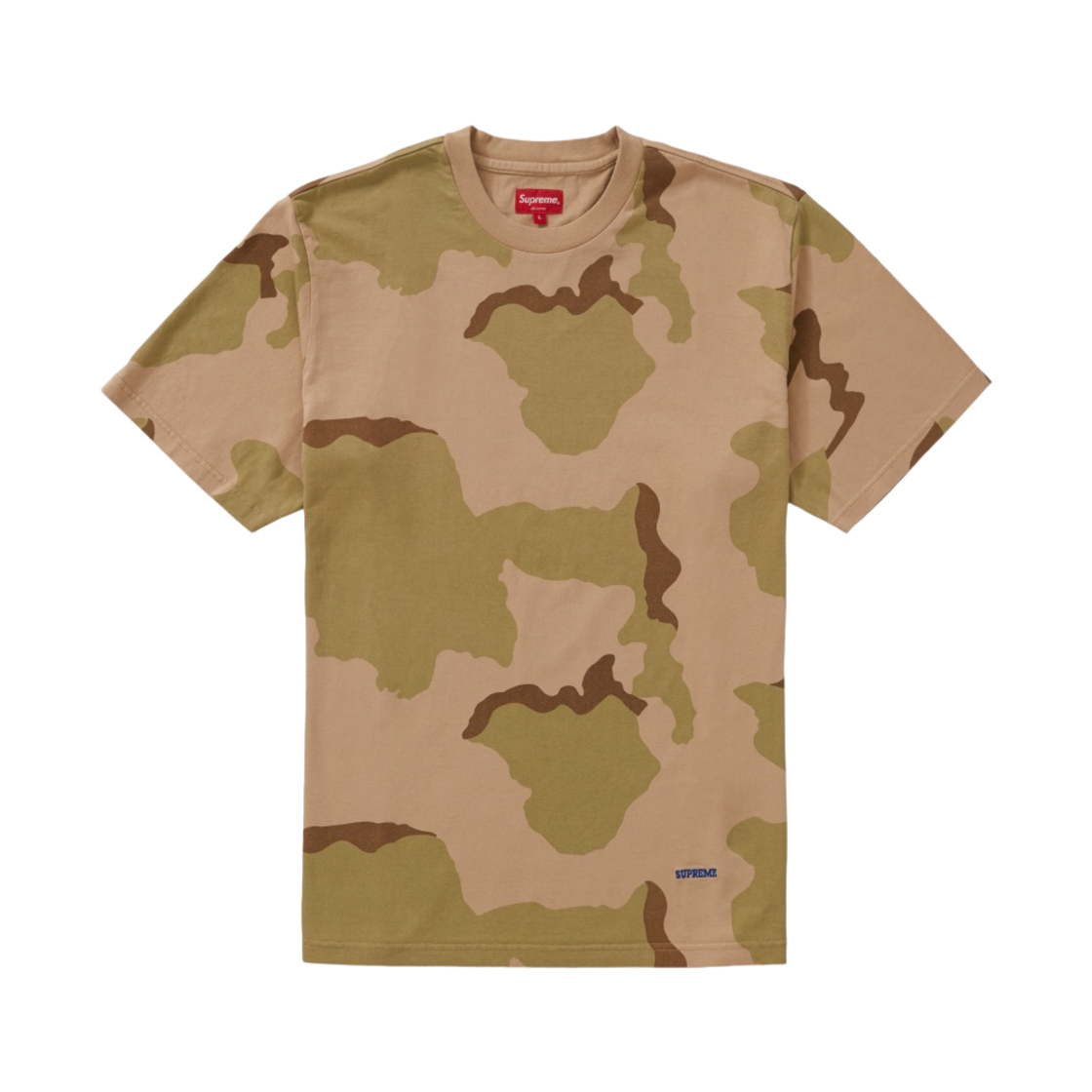 - Supreme University S/S Top Desert Camo - 19FW