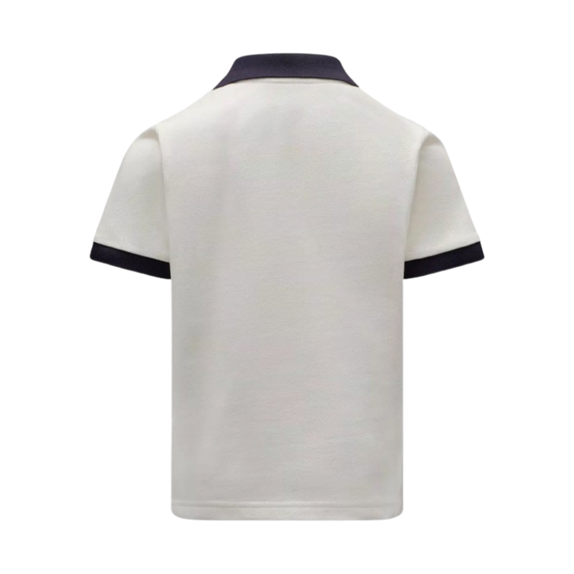 (키즈) 몽클레르 로고 폴로 티셔츠 스노우 화이트 - 23SS((Kids) Moncler Logo Polo T-Shirt Snow White - 23SS) - 2
