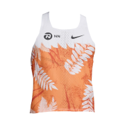 Nike Dri-Fit ADV Aeroswift NN Running Singlet Total Orange White Black