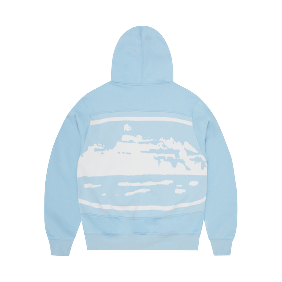 코르테이즈 하이브리드 자카드 니트 알카트라즈 집 후드 베이비 블루(Corteiz Hybrid Jacquard Knit Alcatraz Zip Hoodie Baby Blue) - 2