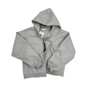 Nonnod Scuba Zip Hoodie Grey