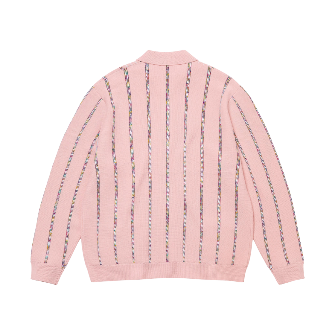 슈프림 스페클 스트라이프 집업 가디건 핑크 - 24FW(Supreme Speckle Stripe Zip Up Cardigan Pink - 24FW) - 2