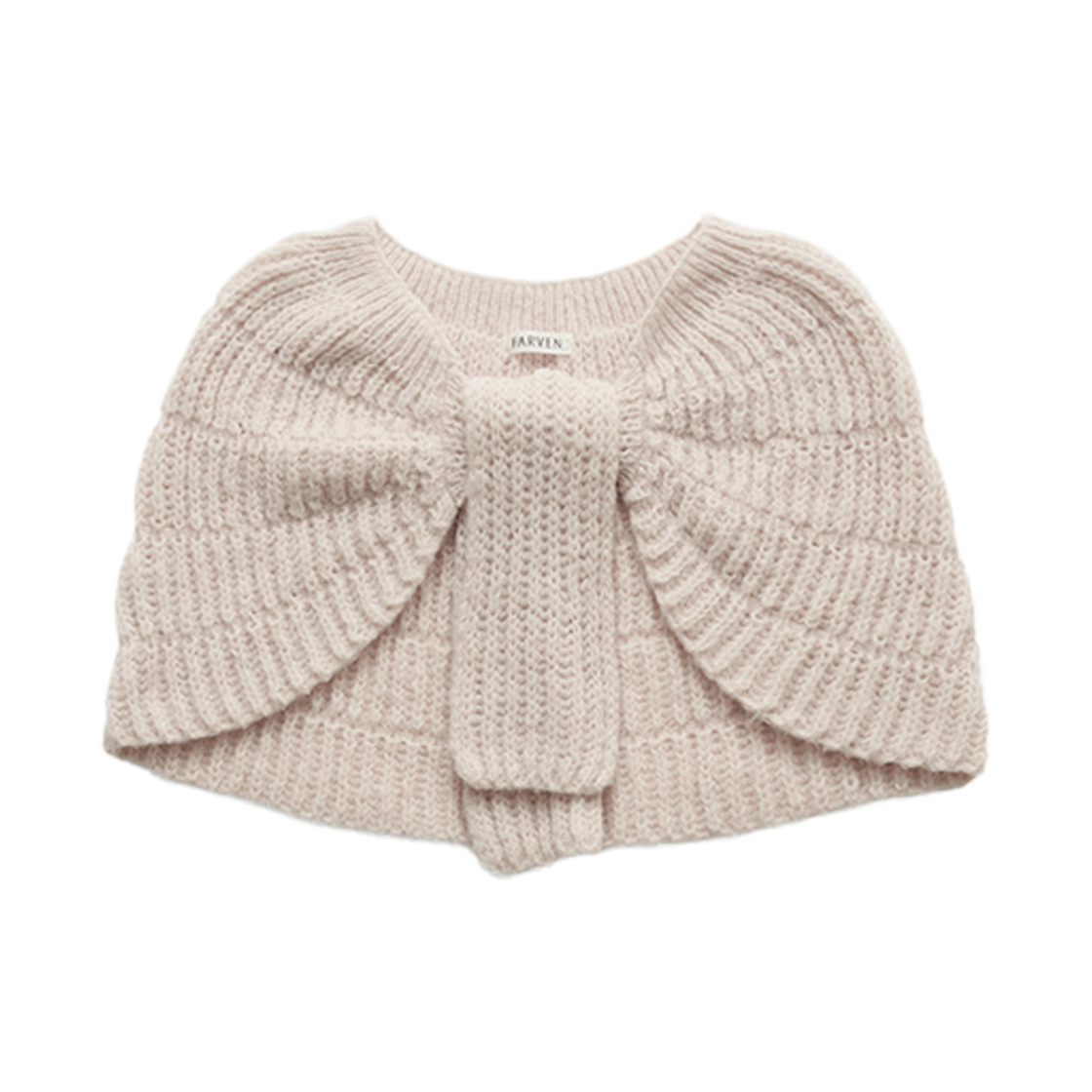 파르벵 리사이클 폴리에스터 케이프 크림 베이지(FARVEN Recycle Polyester Cape Cream Beige)