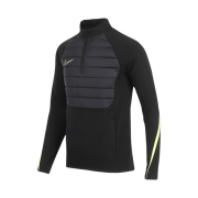 Nike Therma-Fit Academy Winter Warrior Half Zip Top Black Volt - Asia