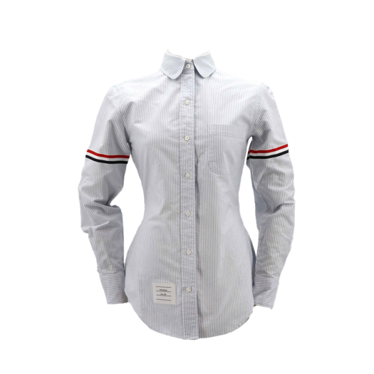 ITN67DI8UDW9 Thom Browne Armband Oxford Shirt FLL019E