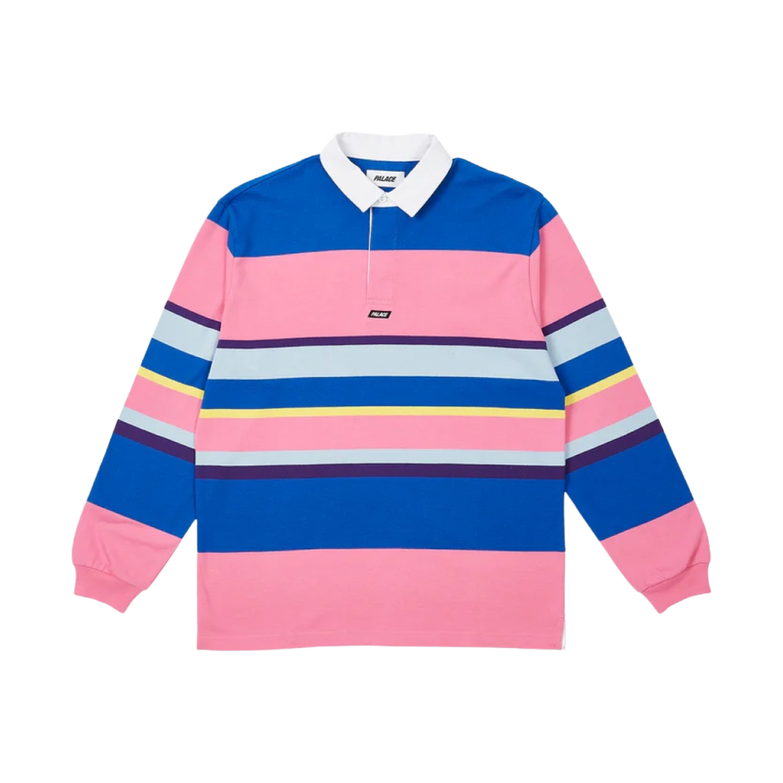 팔라스 빅 스트라이프 럭비 탑 핑크 - 23SS(Palace Big Stripe Rugby Top Pink - 23SS) - 1