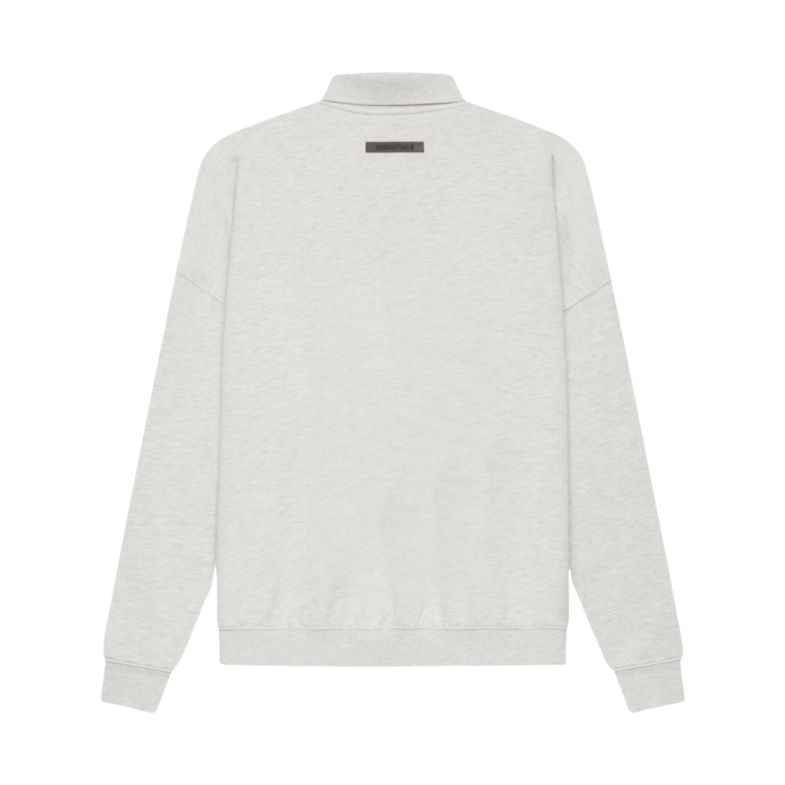 에센셜 롱슬리브 프렌치 테리 폴로 오트밀 - 21SS(Essentials Long Sleeve French Terry Polo Oatmeal - 21SS) - 2