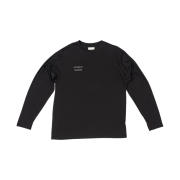 Optimistic Runners Recycled Oversize Longsleeve Black
