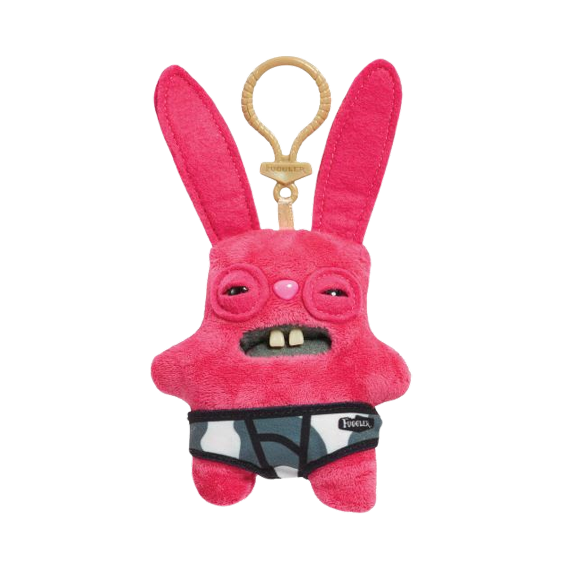 퍼글러 라비드 래빗 핑크 키링(Fuggler Rabid Rabbit Pink Keyring)