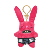 Fuggler Rabid Rabbit Pink Keyring
