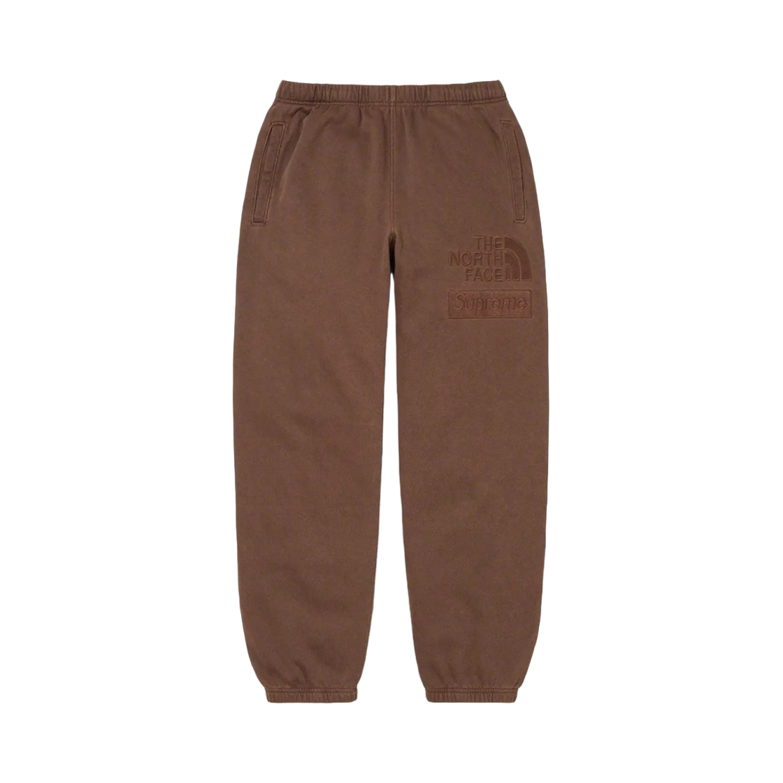 슈프림 x 노스페이스 피그먼트 프린티드 스웨트팬츠 브라운 - 22FW(Supreme x The North Face Pigment Printed Sweatpants Brown - 22FW) - 1
