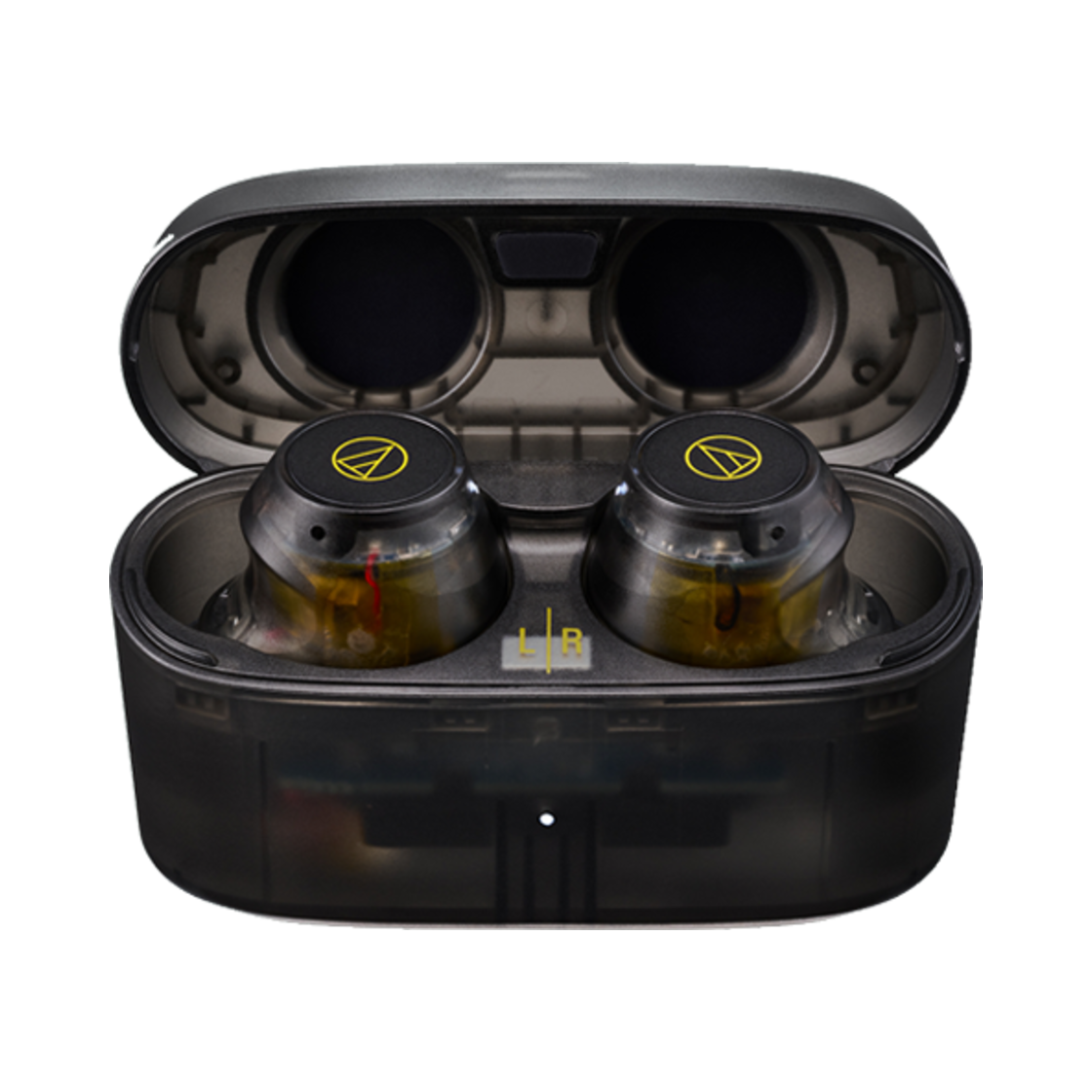 오디오테크니카 ATH-CKS30TW+ 솔리드베이스 노이즈캔슬링 완전 무선 블루투스 이어폰 스켈레톤