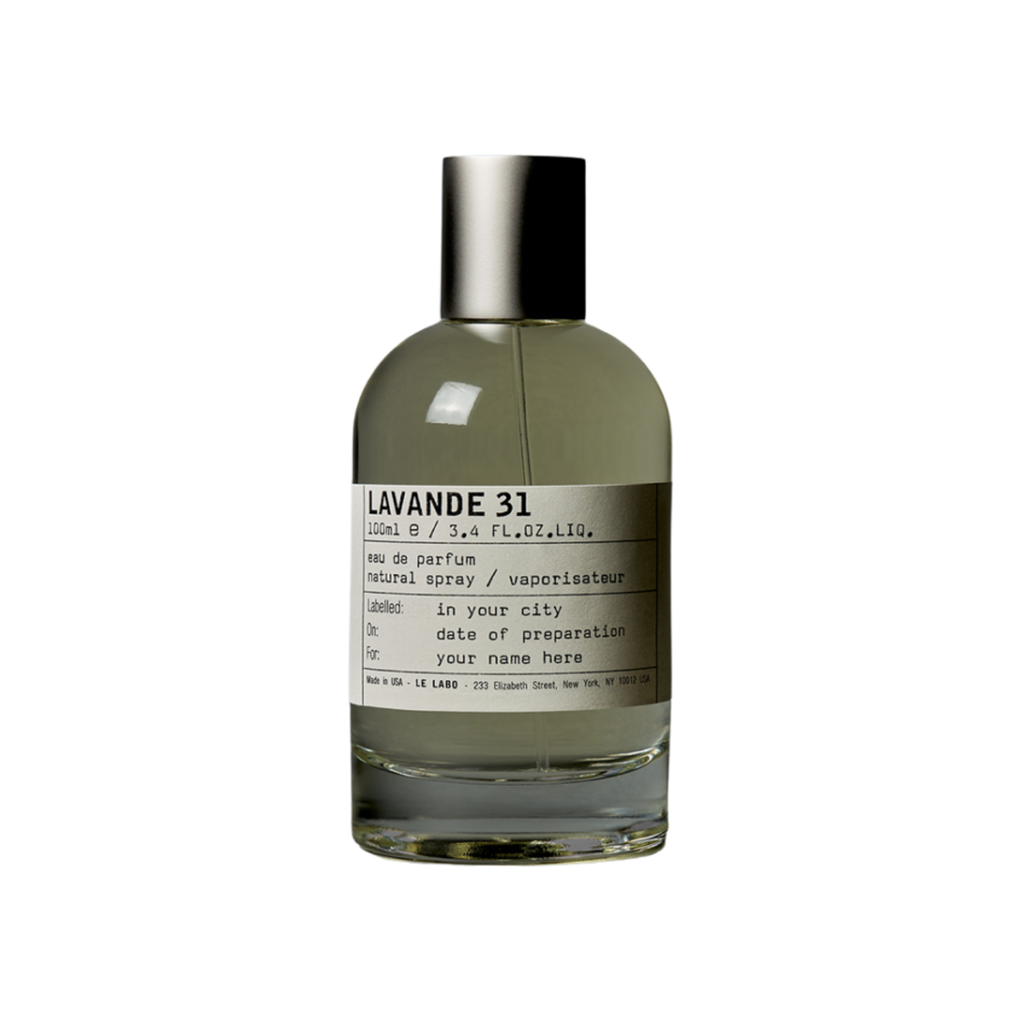 - Le Labo Lavande 31 Eau De Parfum 100ml
