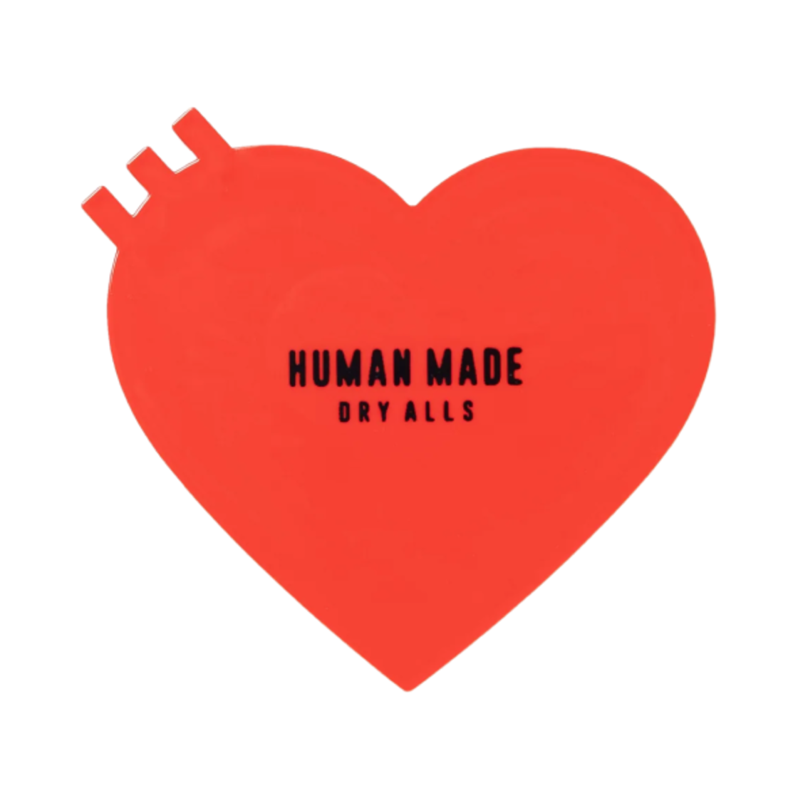 휴먼 메이드 케이코 소오토메 하트 러버 코스터 레드(Human Made Keiko Sootome Heart Rubber Coaster Red) - 2