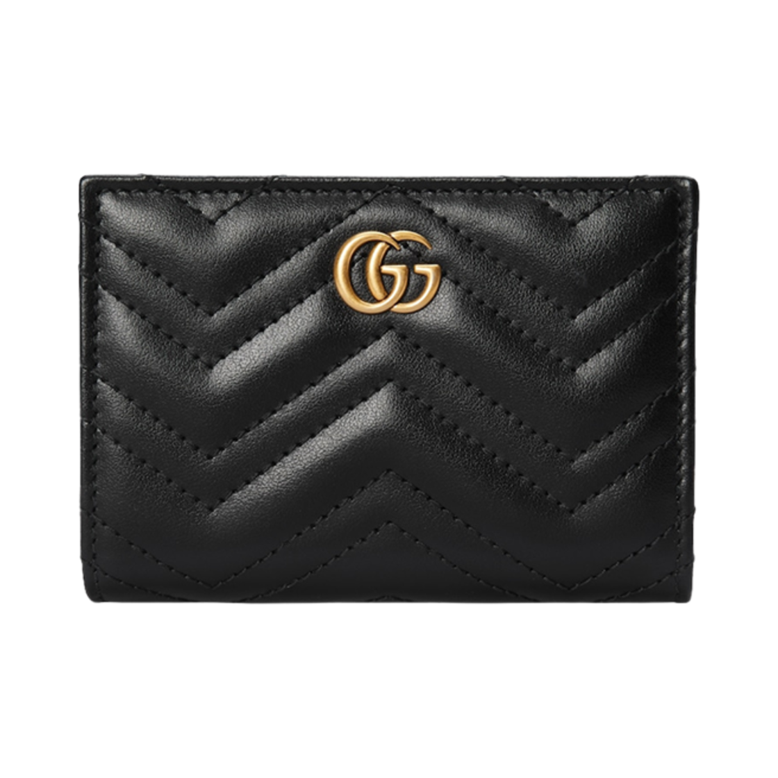 구찌 GG 마몽 지갑 블랙(Gucci GG Marmont Wallet Black) - 1