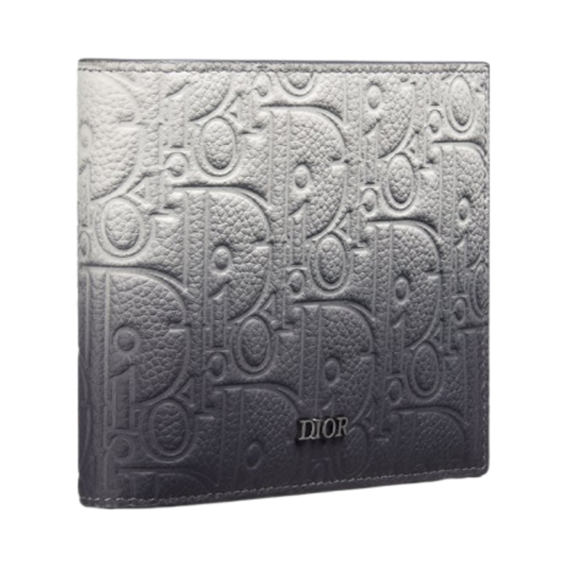 디올 바이폴드 월렛 그라디언트 디올 그래비티 레더 그레이 블랙(Dior Bi-Fold Wallet Gradient Dior Gravity Leather Gray Black) - 3
