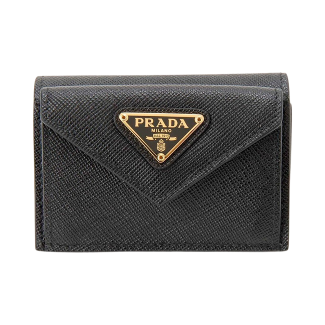1MH021-QHH-F0002 Prada Saffiano Leather Wallet Black