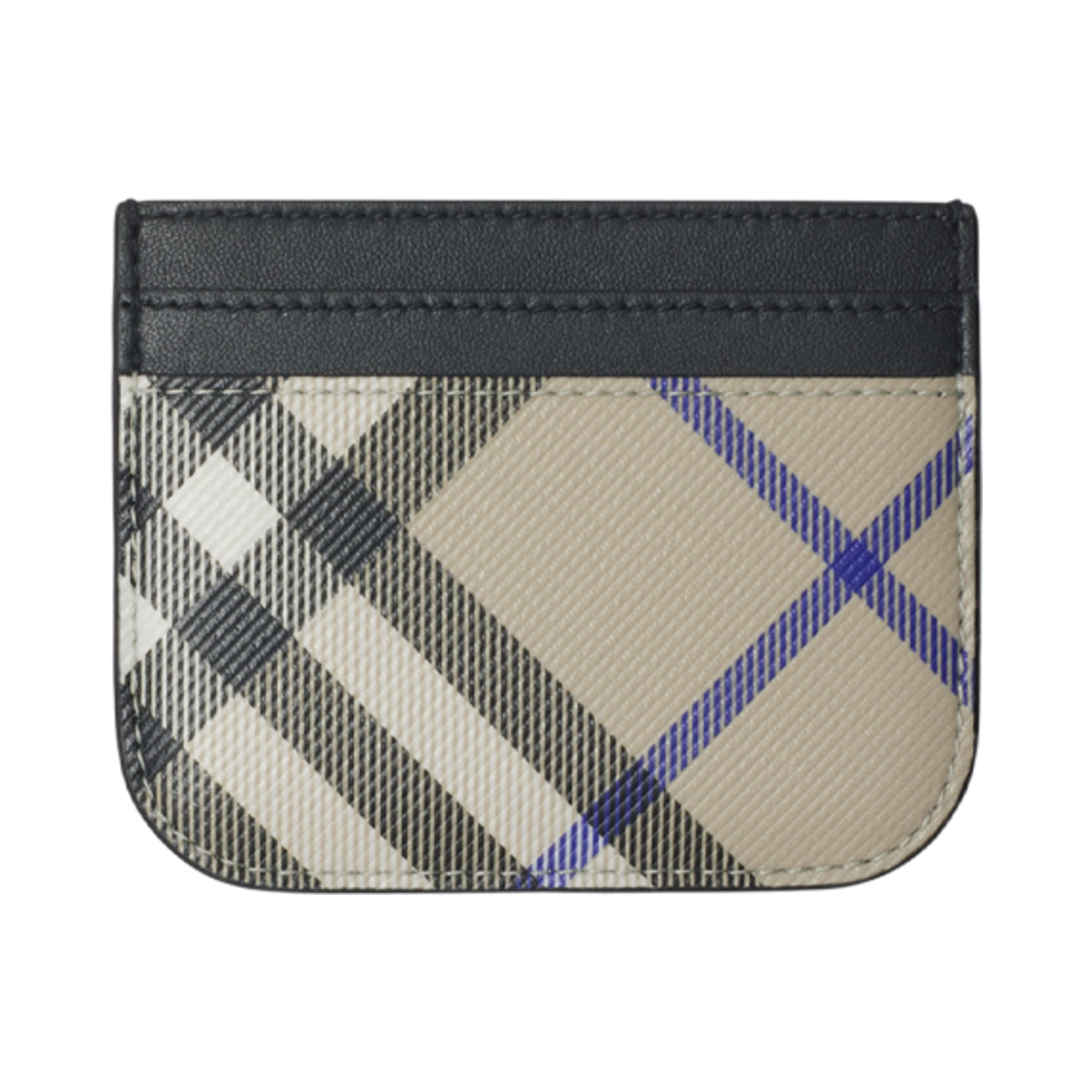 8092975 Burberry Check Card Case Lichen