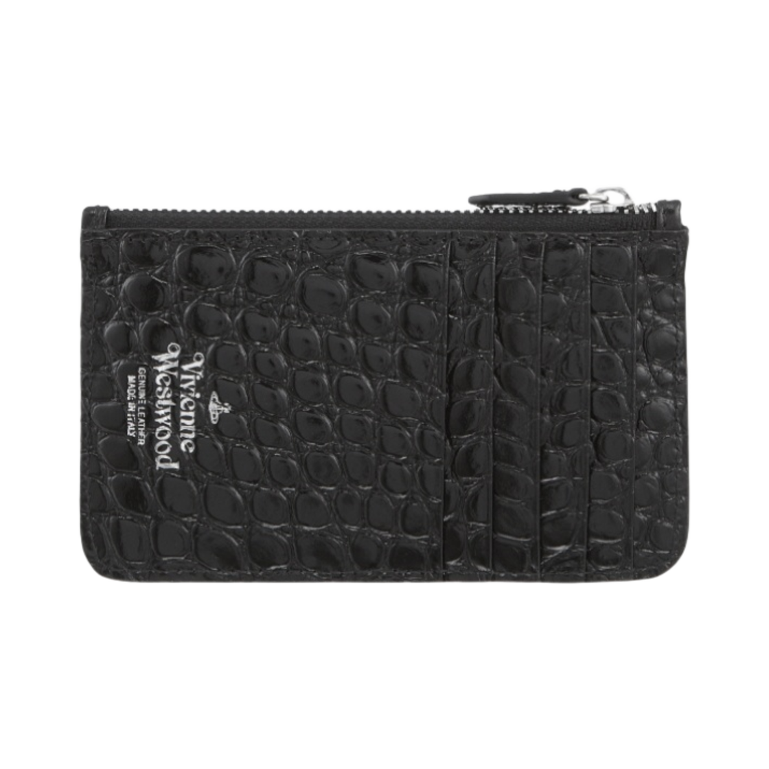 비비안 웨스트우드 하프 문 카드 홀더 블랙(Vivienne Westwood Half Moon Card Holder Black) - 2