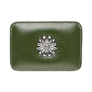 Lemasque Daisy Slim Mini Transportation Card Wallet Khaki