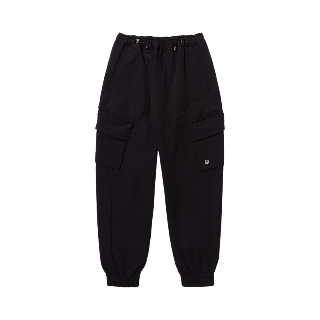 KA3PT1207MBK KALA PATTHAR Poly Span Winter Jogger Pants - Black