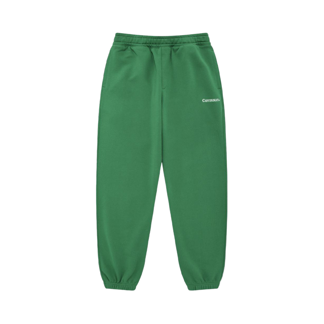 커버낫 어센틱 로고 스웻 조거 팬츠 그린(Covernat Authentic Logo Sweat Jogger Pants Green)