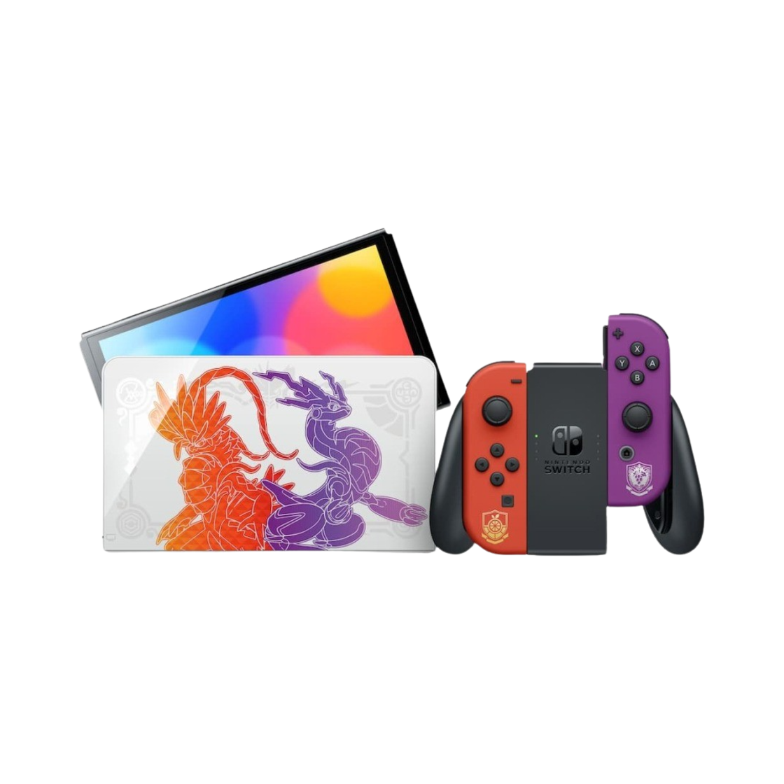 닌텐도 스위치 OLED 포켓몬 스칼렛 & 바이올렛 에디션 (국내 정식 발매 제품)(Nintendo Switch OLED Pokemon Scarlet & Violet Edition (Korean Ver.))