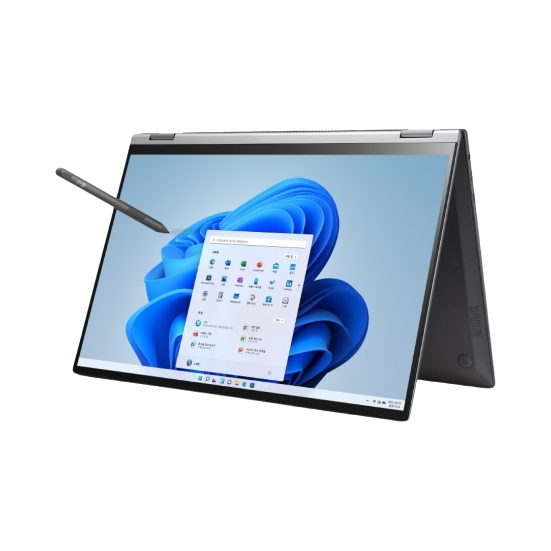 LG 그램 360 16 i7-1360P 512기가 SSD / 16기가 메모리 그레이 플로우 (국내 정식 발매 제품)(LG Gram 360 16 i7-1360P 512GB SSD / 16GB RAM Grey Flow (Korean Ver.)) - 1