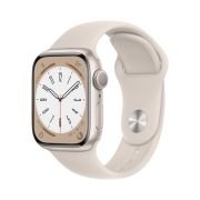 Apple Watch Series 8 41mm GPS Starlight Aluminium Case with Sport Band Starlight (Korean Ver.)