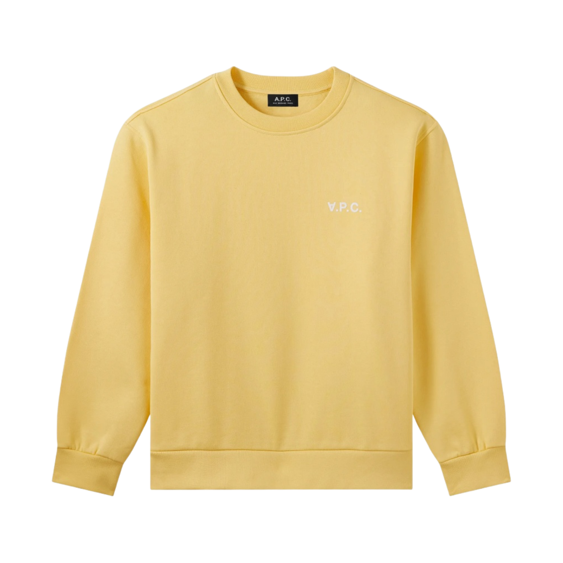 COFDX-F27789-DAA (W) A.P.C. Evy Sweatshirt Yellow