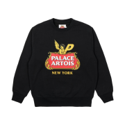 Palace x Stella Artois Cartouche Crew Black - 21FW