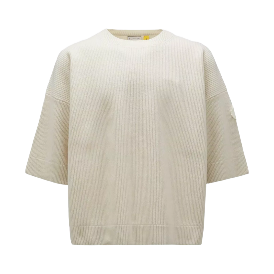 몽클레르 x 락 네이션 바이 제이지 울 점퍼 화이트 - 23FW(Moncler x Roc Nation By Jay-Z Wool Jumper White - 23FW)