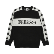 Palace x Kappa Knit Black - 21FW