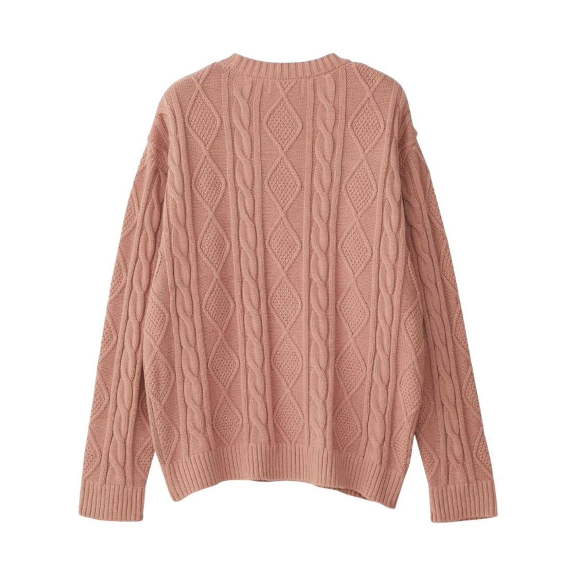 (W) 히스테릭 글래머 히스테릭 타임즈 자카드 오버사이즈 스웨터 핑크((W) Hysteric Glamour Hysteric Times Jacquard Oversized Sweater Pink) - 2