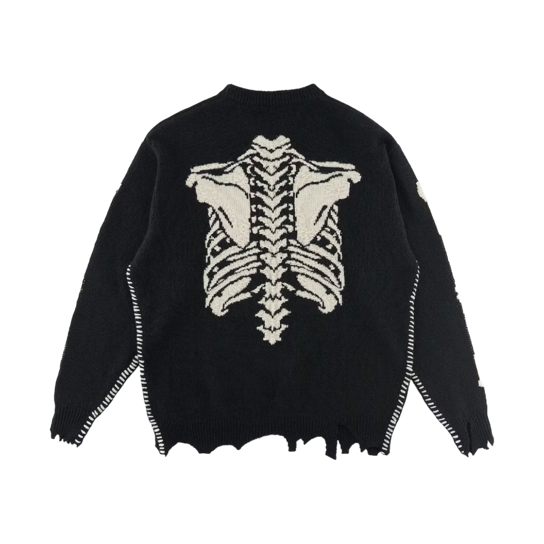 세인트 마이클 x 브이론 본 니트 블랙 - 22FW(Saint Mxxxxxx x VLONE Bone Knit Black - 22FW) - 2