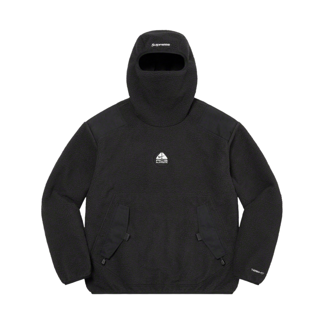 슈프림 x 나이키 ACG 플리스 풀오버 블랙 - 22FW