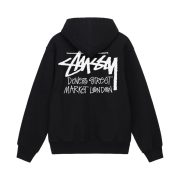 Stussy Stock DSM London Hoodie Black 2022