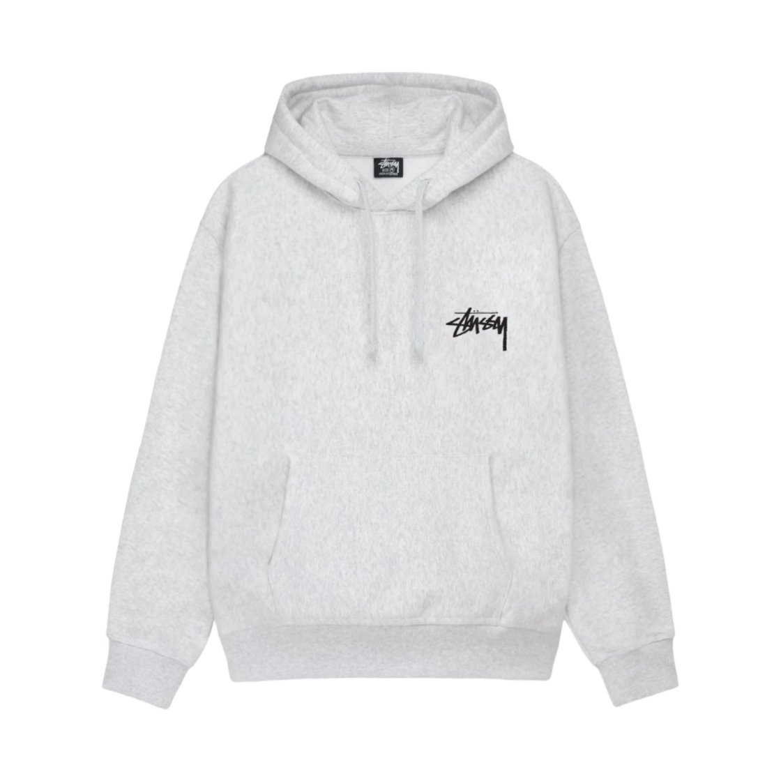 스투시 클래식 닷 후드 애쉬 헤더(Stussy Classic Dot Hoodie Ash Heather) - 2