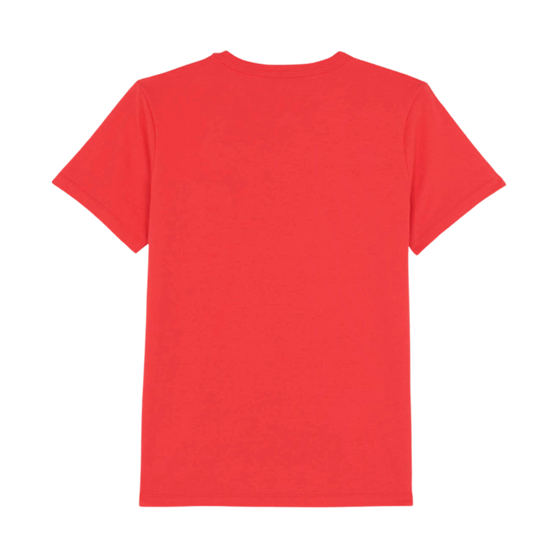 (W) 메종 키츠네 폭스 & 래빗 폭스 패치 클래식 티셔츠 플레임 레드((W) Maison Kitsune Fox & Rabbit Fox Patch Classic T-Shirt Flame Red) - 2