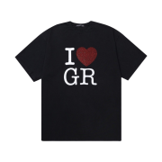 Project G/R I Love GR T-Shirt Black - Haus of GR Exclusive