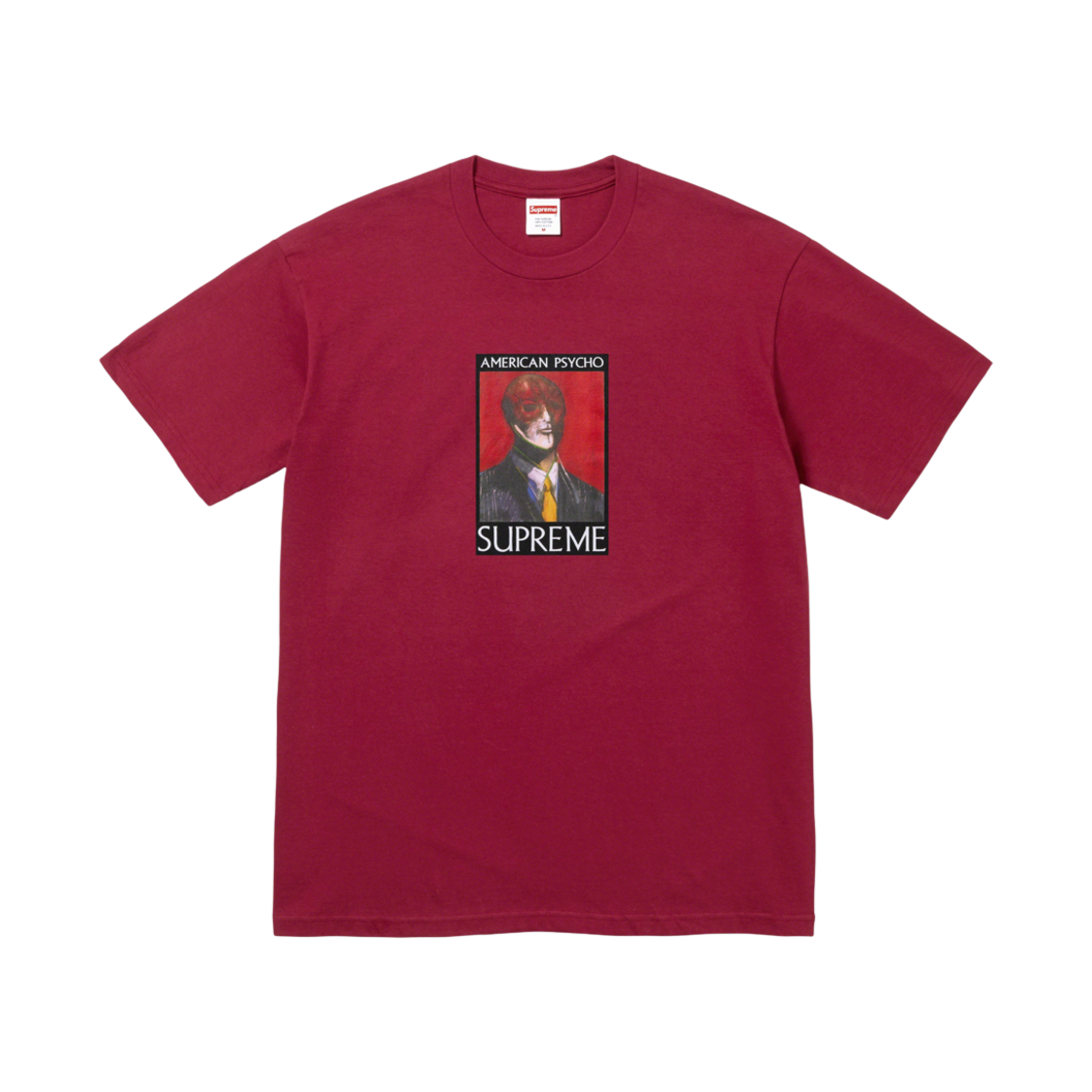 - Supreme American Psycho T-Shirt Cardinal - 23FW