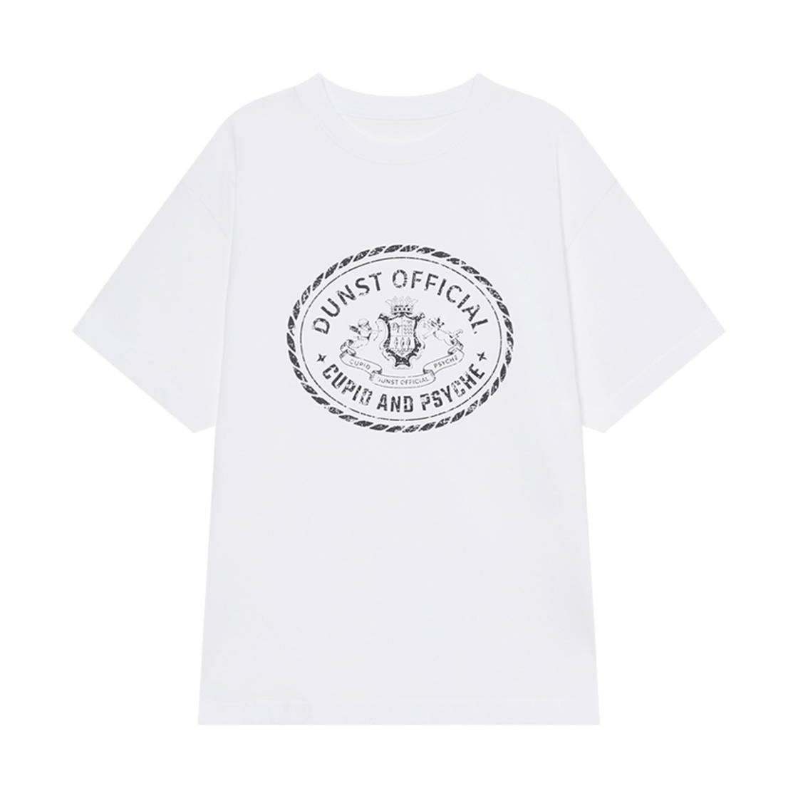 던스트 큐피드 캠퍼스 티셔츠 오프 화이트(Dunst Cupid Campus T-Shirt Off White)