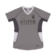 (W) Sculptor Sports Jersey T-Shirt Gray