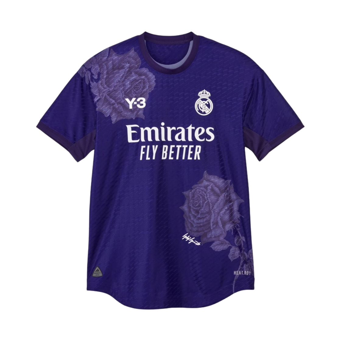 Y-3 x 레알 마드리드 2023/24 4th 어센틱 저지 다크 퍼플 (논 마킹 버전) - KR 사이즈(Y-3 x Real Madrid 2023/24 4th Authentic Jersey Dark Purple (Non Marking Ver.) - KR Sizing)