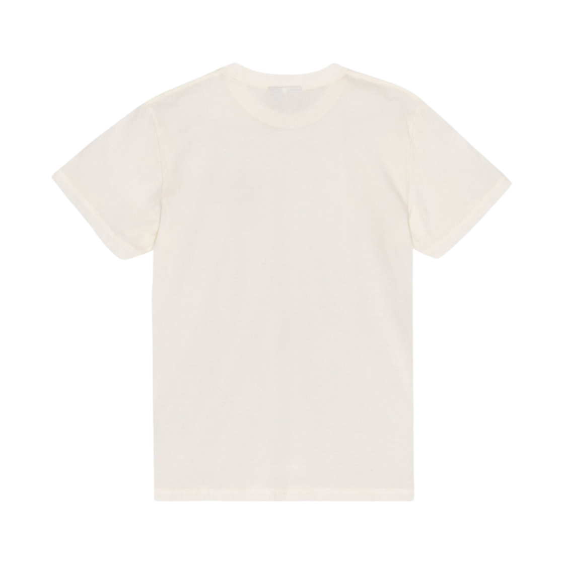 (W) 가니 화이트 릴렉스드 러브클럽 티셔츠 토푸((W) Ganni Whoite Relaxed Loveclub T-Shirt Tofu) - 2