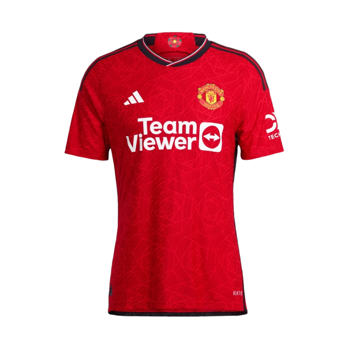 아디다스 맨체스터 유나이티드 2023/24 홈 어센틱 저지 팀 컬리지에이트 레드 - KR 사이즈 (논 마킹 버전)(Adidas Manchester United 2023/24 Home Authentic Jersey Team Collegiate Red - KR Sizing (Non Marking Ver.))