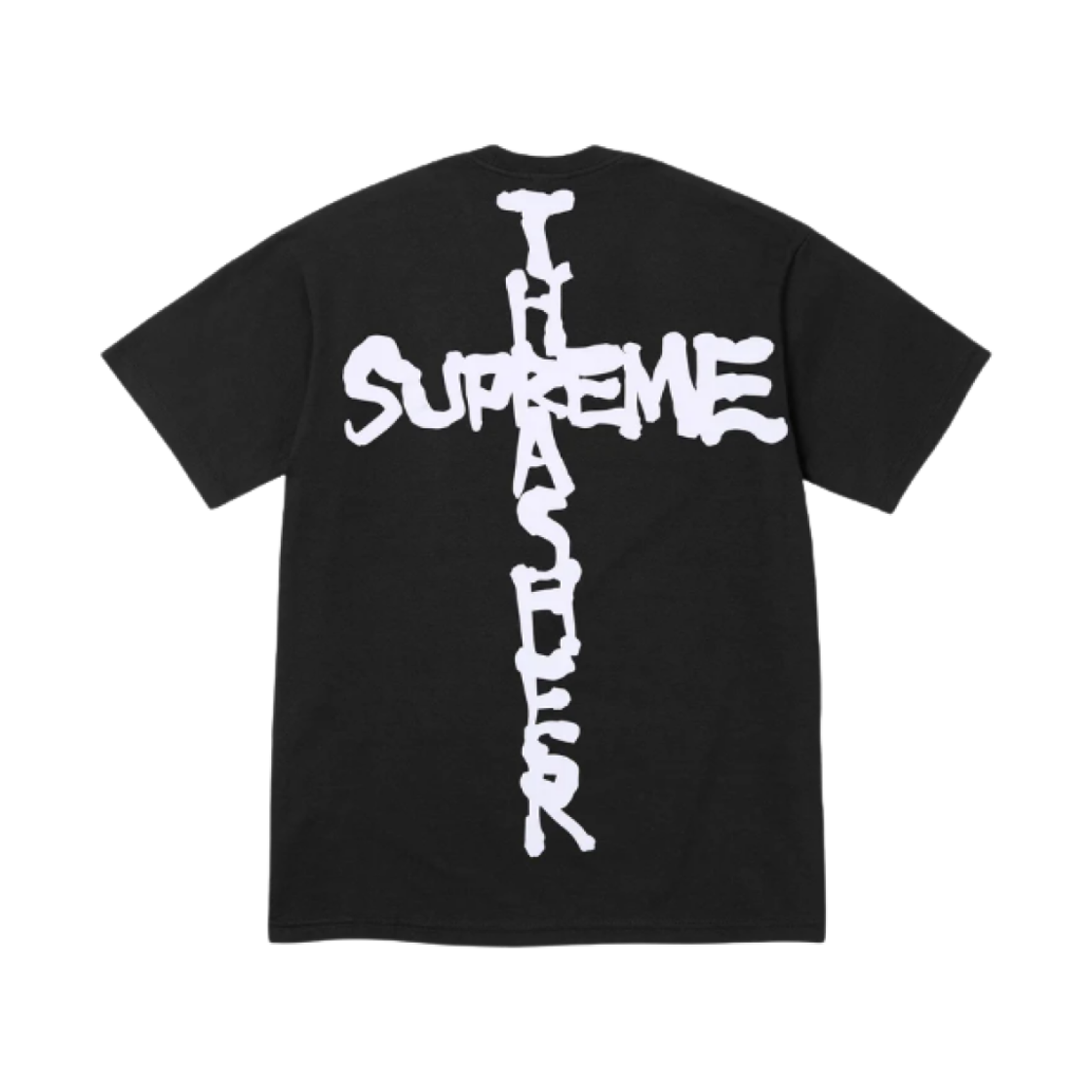 슈프림 x 트레셔 크로스 티셔츠 블랙 - 24FW(Supreme x Thrasher Cross T-Shirt Black - 24FW)