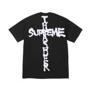 Supreme x Thrasher Cross T-Shirt Black - 24FW