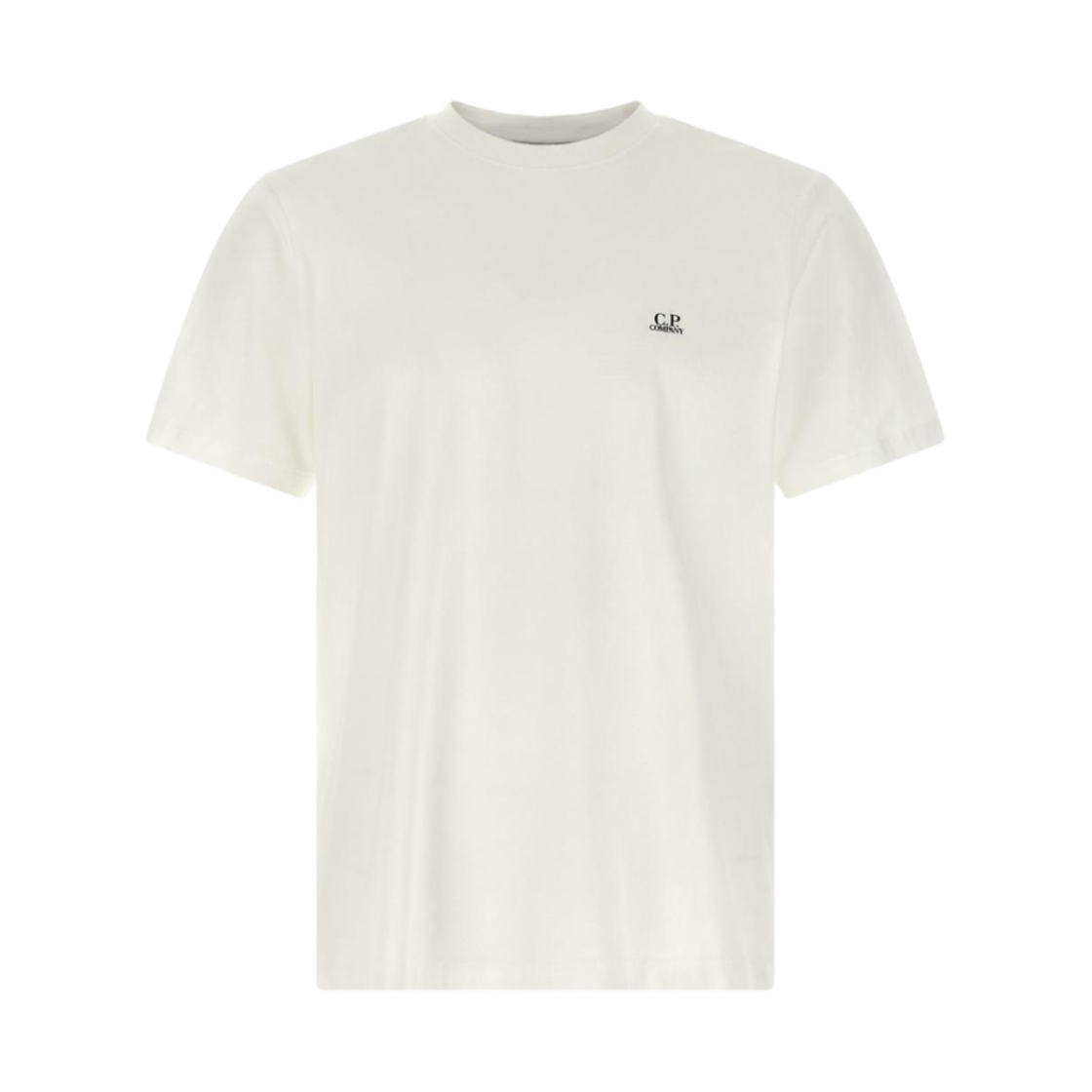 18CMTS030A005100W103 C.P. Company Short Sleeve T-Shirt Gauze White - 25SS